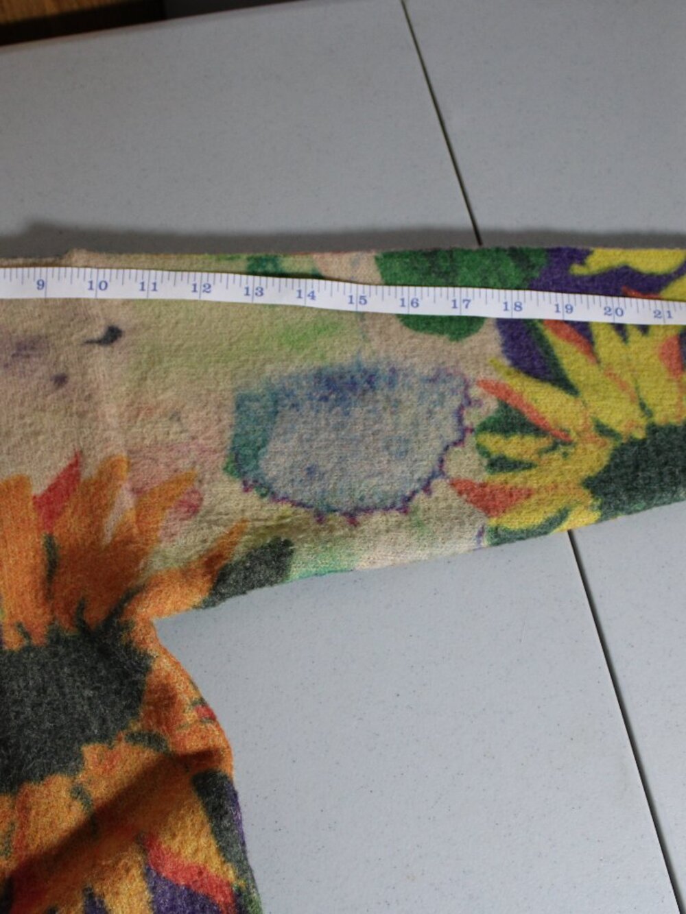 Boutique Inspired Cottagecore Cotten/Linen Sunflower Cardigan - Picture 14 of 15